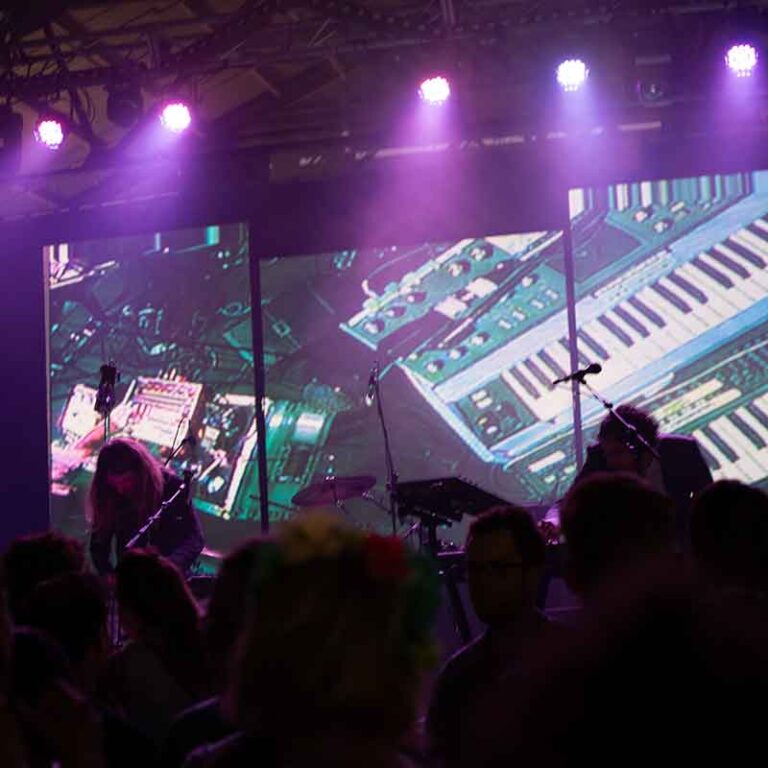 Music Festival VJ projections